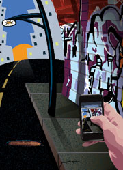 New York City, Boston Add Web 2.0 to Customer Relationship Management/Illustration by Tom McKeith